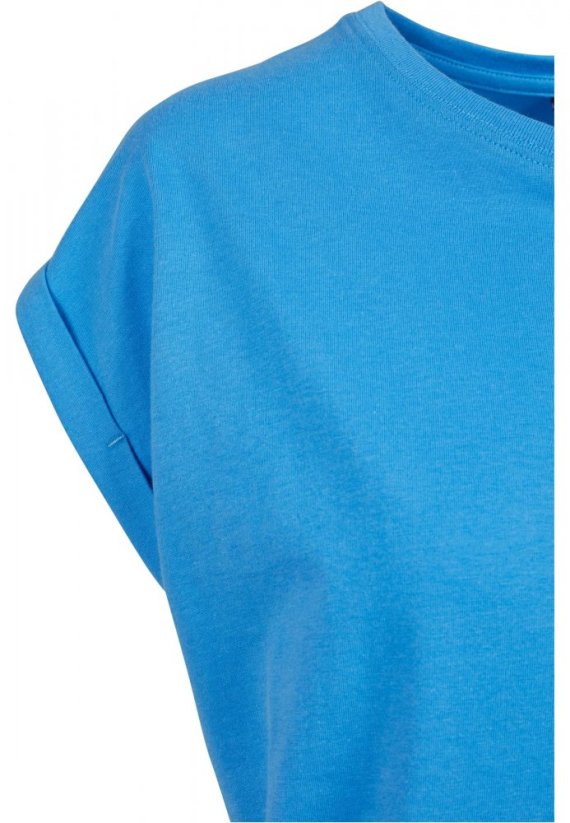 Ladies Extended Shoulder Tee - horizonblue