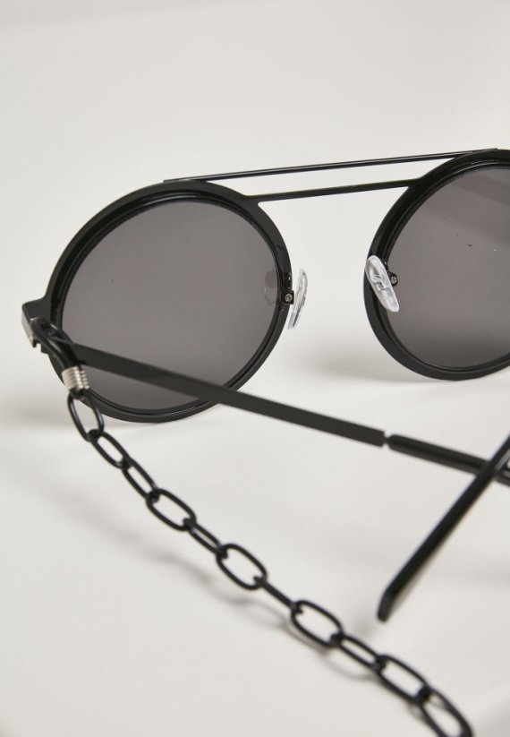 Slnečné okuliare 104 Chain Sunglasses - black/black