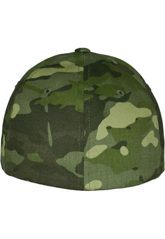 Pánská kšiltovka Urban Classics Flexfit Multicam® - zeleně maskáčová