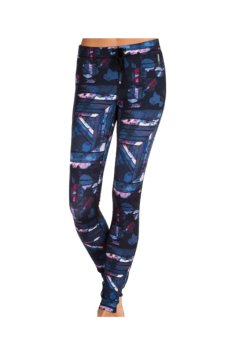 Legíny Roxy Stay On anthracite blur paint