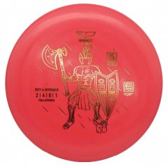 Frisbee Discgolf Xing Tiger Line czerwony