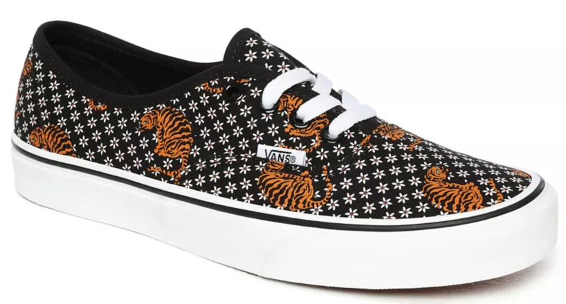 Boty Vans Authentic tiger floral black/true white