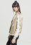 Dámská bomber bunda Urban Classics 3-Tone Souvenir - leskle zlatá
