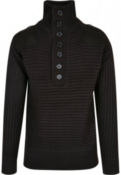 Pánsky sveter Brandit Alpin Pullover - čierny