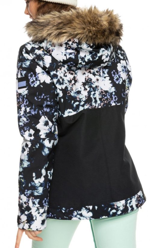 Bunda Roxy Shelter kvj1 true black black flowers