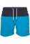 Męskie szorty kąpielowe Urban Classics Block Swim Shorts - nvy/tur