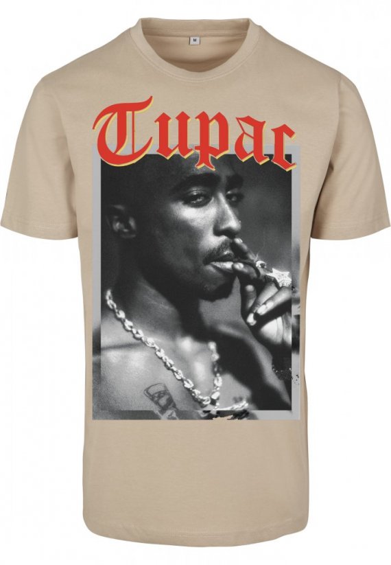 Pánské tričko Tupac California Love Tee - sand