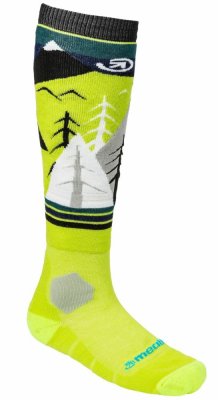 Snb skarpetki Meatfly Leeway Snb Socks green mountains