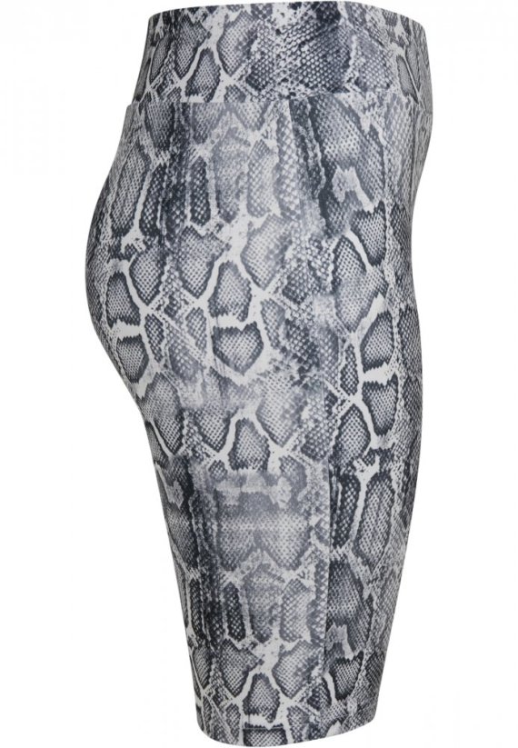 Ladies Cycle Pattern Shorts - snake