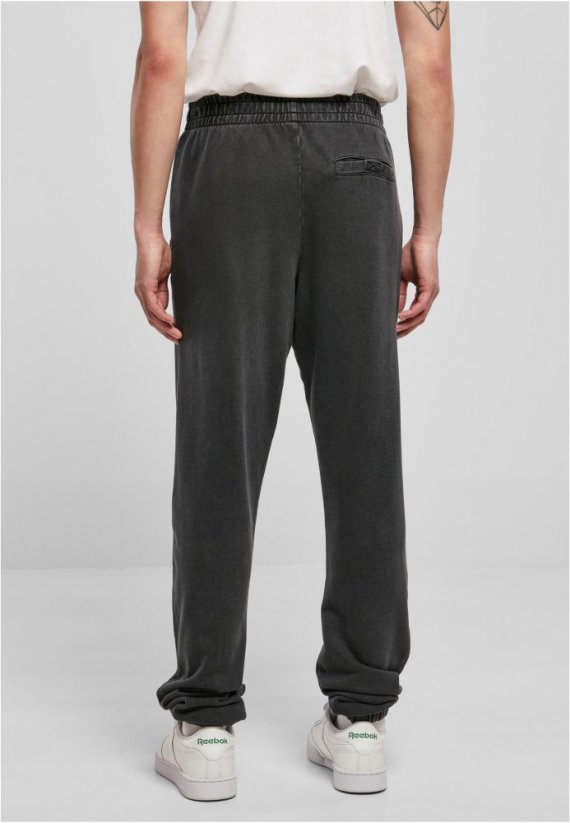 Męskie spodnie dresowe Urban Classics Small Stitched Sweatpants - czarne