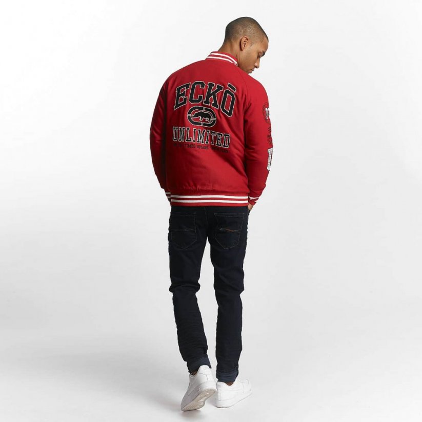 Ecko Unltd. / College Jacket Big Logo in red