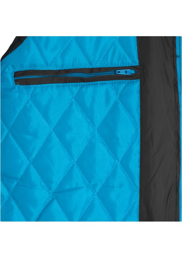 Vesta Urban Classics Contrast Bubble Vest - blk/tur