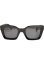 Sunglasses Poros With Chain - black/black