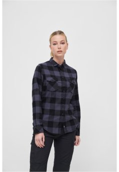 Brandit / Amy Flanell Shirt GIRLS black/grey