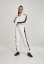 Bunda Urban Classics Ladies Short Striped Crinkle Track Jacket - white/black