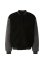 Teddy College Jacket darktaupe L - black