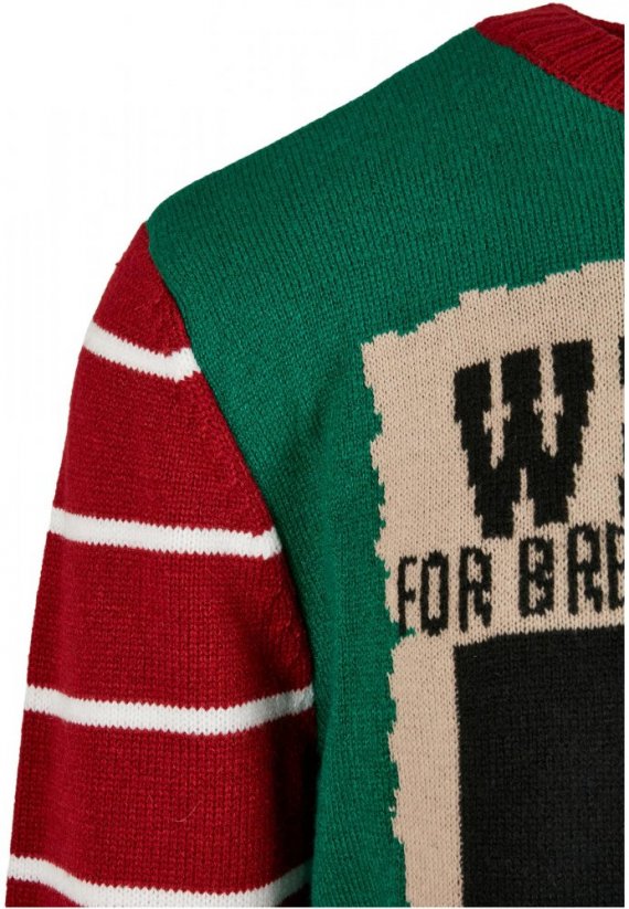 Sweter męski Urban Classics Wanted Christmas Sweater - kolorowy