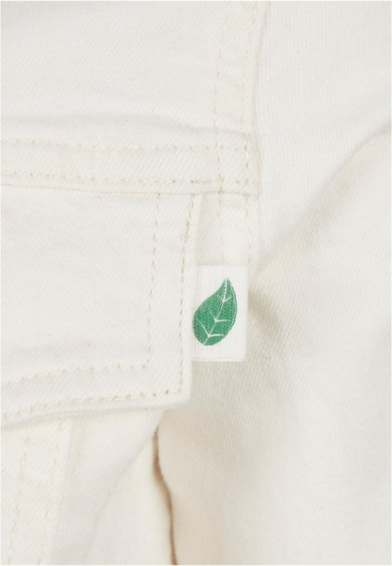 Biela dámska džínsová bunda Urban Classics Ladies Organic Denim Jacket