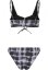 Ladies Lace Up Tie Dye Bikini