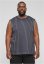 Striped Mesh Tanktop white/black XXL - black/white
