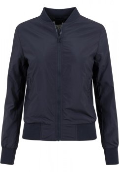 Dámská jarní/podzimní bomber bunda Urban Classics - modrá