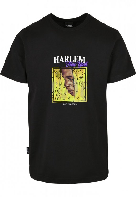 T-shirt C&S WL Harlem Tee - black