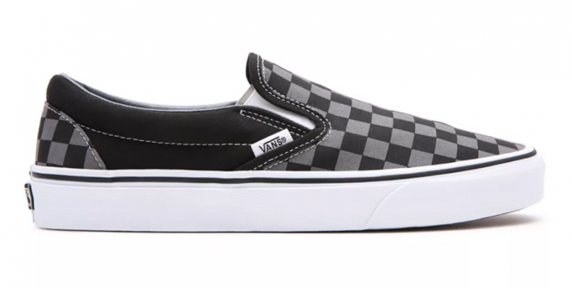 Topánky Vans Classic Slip-On black/pewter checkerboard