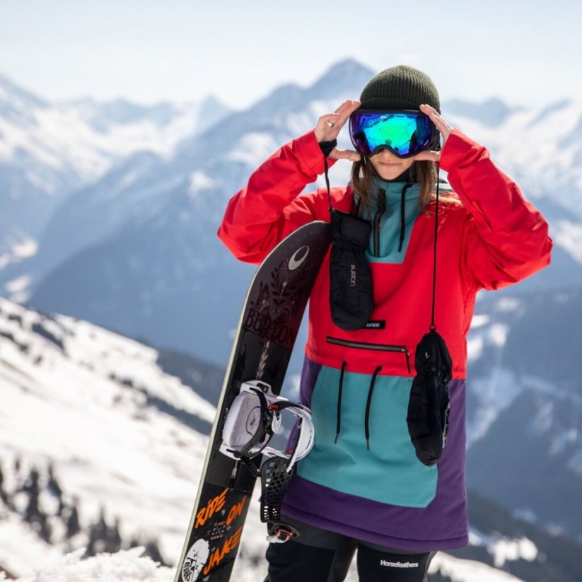 Zimní snowboardová dámská bunda Horsefeathers Derin II lollipop