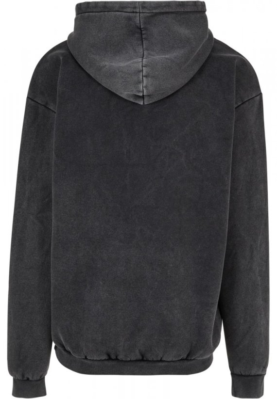 Washed Hoody - black - Rozmiar: M