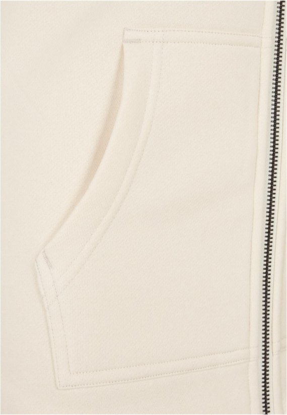 Damska bluza Urban Classics Ladies Sweat Parka - biało-beżowa