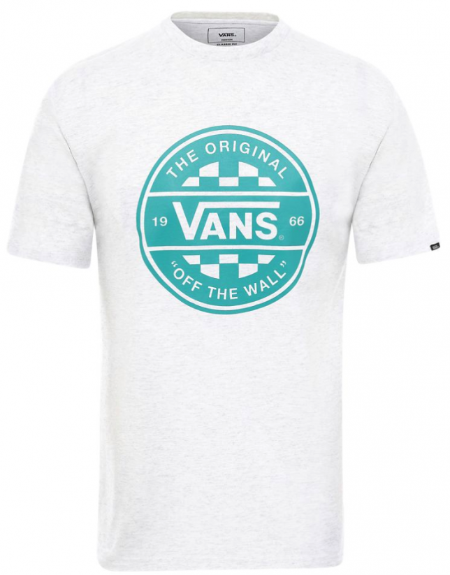 T-Shirt Vans Checker Co. ash heather