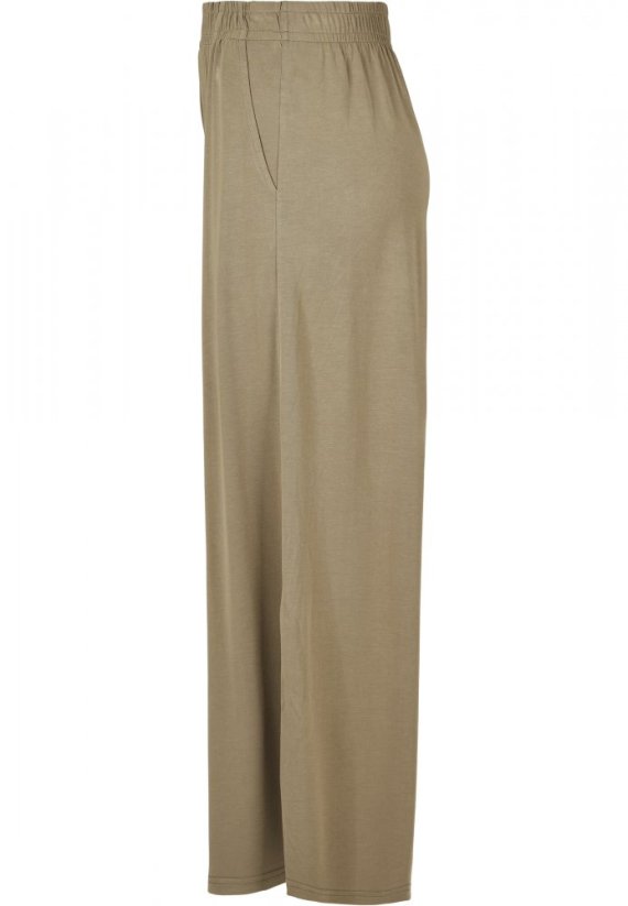 Kalhoty Urban Classics Ladies Modal Culotte - khaki