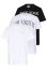T-Shirt 3 Pack - kurzarm - New York & Los Angeles & Butterfly white+white+black 122/128