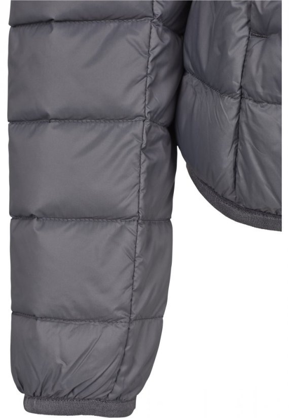 Ladies Basic Down Jacket - darkgrey