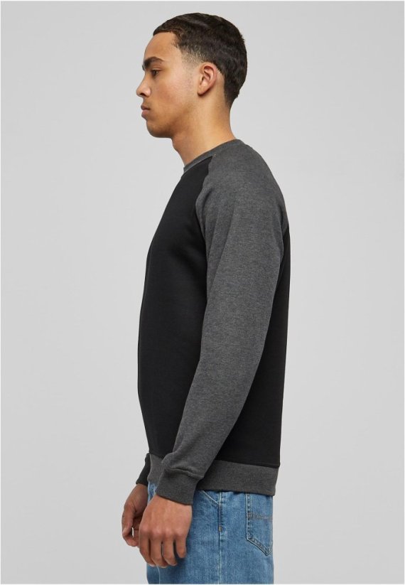 2-tone Raglan Crewneck - Rozmiar: 4XL