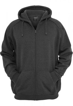 Zip Hoody - charcoal