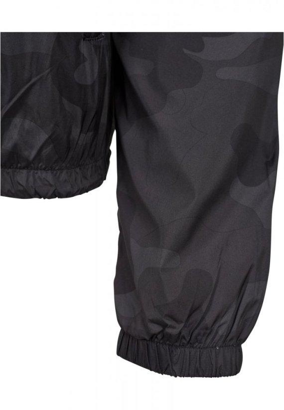 Ladies Camo Pull Over Jacket - darkcamo
