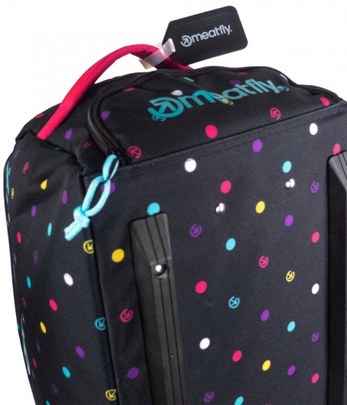 Cestovná taška Meatfly Gail Trolley Bag color dots 42l