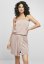 Ladies Viscose Short Bandeau Dress - duskrose