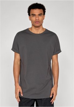 Long Shaped Turnup Tee - magnet