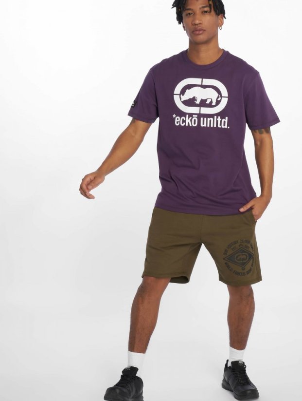 Tričko Ecko Unltd. / T-Shirt John Rhino in purple