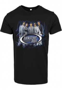 T-shirt Backstreet Boys Throwback Oval Tee black