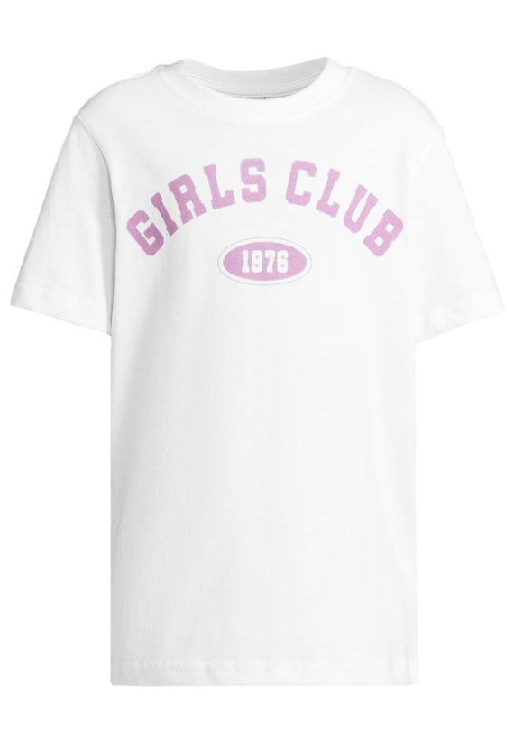 T-Shirt 2 Pack - kurzarm - USA Bow & Girls Club white+white 134/140