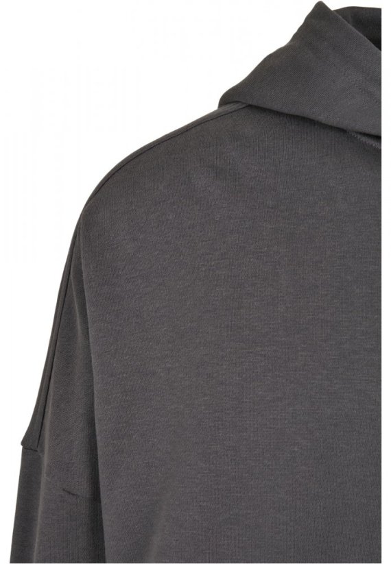 Pánska mikina Urban Classics Organic 90 Zip Hoody - darkshadow