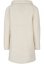Dámský kabát Urban Classics Ladies Oversized Sherpa Coat - bílý