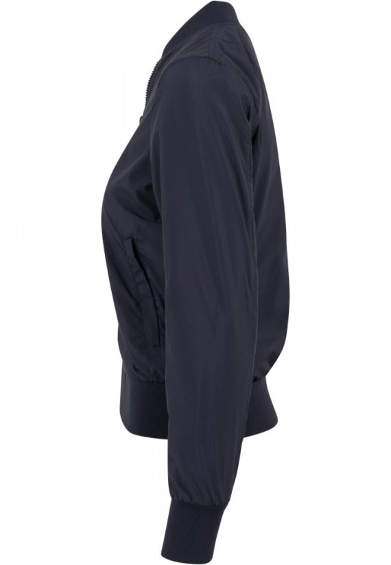 Dámská jarní/podzimní bomber bunda Urban Classics - modrá