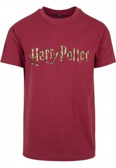 Červené pánske tričko Harry Potter Logo