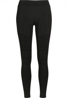 Legíny Urban Classics Ladies Tech Biker Leggings - black