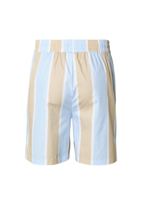 Summer Stripe Resort Shorts black/white XXL - wetsand/freezeblue