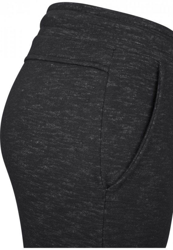 Dámske tepláky Urban Classics Ladies Space Dye Terry Jogpants - čierne